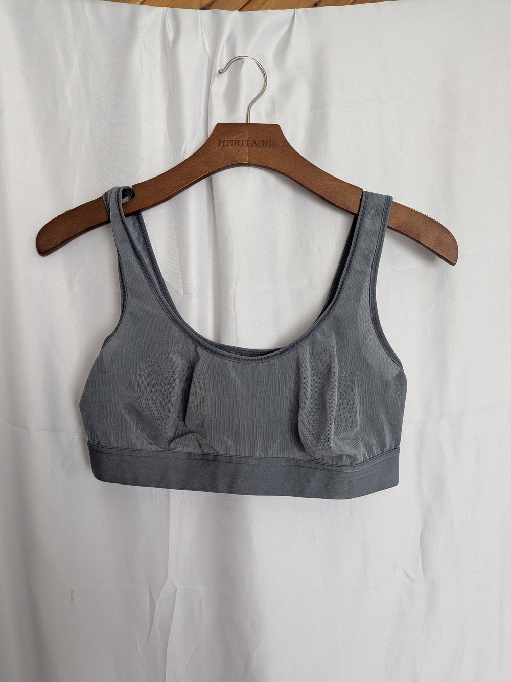 Negative Underwear  Scoop-Back Sheer Sports Bra Size 3